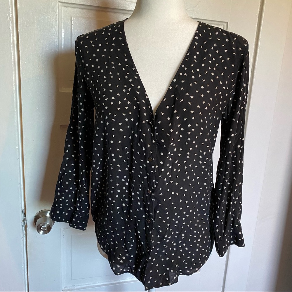 LAST CHANCE ** BOGO Free** Madewell Stars Blouse